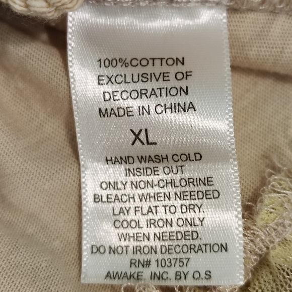 Awake by OS Boho Hippie Crochet Vest Lace  Beads SZ  XL Festival Cowgirl Chic - Picture 10 of 12